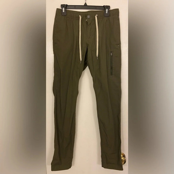 Vuori Rip Stop Dark Green Size Small - Picture 2 of 7
